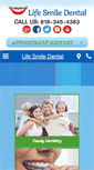 Mobile Screenshot of life-smile-dental.com